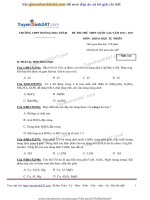 De thi thu truong THPT hoang hoa tham 