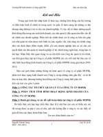 PHÂN TÍCH TÌNH HÌNH HOẠT ĐỘNG KINH DOANH của CÔNG TY CP MOPIK 