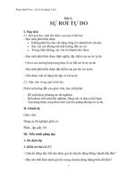 Giáo án bài 4 sự rơi tự do