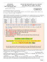 Chuyen bac lieu  lan 1  nam 2017  file word co loi giai 