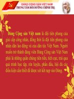 Bài 5: Phấn đấu  trở thành đảng viên ĐCSVN chương trình mới