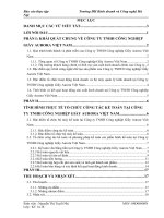 TÌNH HÌNH THỰC tế tổ CHỨC CÔNG tác kế TOÁN tại CÔNG TY TNHH CÔNG NGHIỆP GIẦY AURORA VIỆT NAM 