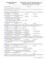 Thi thu THPT quoc gia tinh VP 