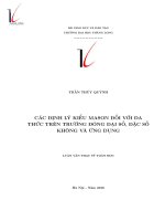 Các định lý kiểu Mason đối với đa thức trên trường đóng đại số, đặc số không và ứng dụng_unprotected