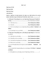 Nghiên cứu và đánh giá về cho vay mua ôtô tại Ngân hàng Thương mại Cổ phần Đông Nam Á SeABank - chi nhánh Thanh Hóa