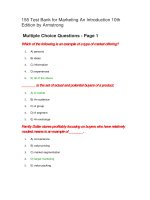 155 test bank for marketing an introduction 10th edition by armstrong đề trắc nghiệm marketing