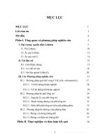 Nghiên cứu hành vi điện hoá của vật liệu điện cực và dung môi trong nguồn điện Lithium