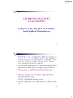 PHUONG PHAP XU LY CHAT THAI RAN