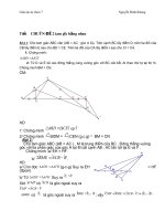 CHUYÊN đề 2 tam giác bằng nhau