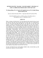 MÔ HÌNH TRƯỜNG "ĐẠI HỌC - DOANH NGHIỆP”: MÔ HÌNH, CƠ CHẾ VÀ CHÍNH SÁCH TRONG BỐI CẢNH VIỆT NAM