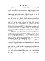 Chuyên đề hoàn thiện công tác lập giá dự thầu xây lắp ở công ty liên doanh công trình giao thông hữu nghị