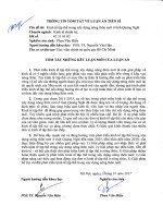 Luận án tiến sĩ  kinh tế quản lý đề tải  kinh tế tập thể trong xây dựng nông thôn mới ở tỉnh quảng ngãi 