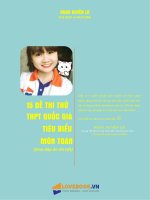 15 đề thi thử kèm lời giải chi tiết