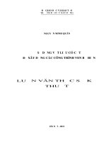 Sử dụng vật liệu có cốt để xây dựng các công trình ven bờ biển (LV thạc sĩ)