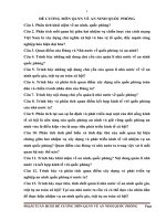 ĐỀ CƯƠNG môn QLNN về AN NINH QUỐC PHÒNG 2