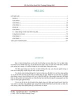 Đồ Án Kiểm Soát Môi Trường Không Khí