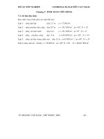 Đồ án chung cư tái định cư thị trấn thường tín hà nội