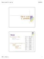Microsoft powerpoint   2  su dung cac tien ich cua hysys compatibility mode 