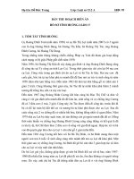 Bài thu hoạch hồ sơ diễn án Hồ sơ dân sự số 17  Học Viện Tư Pháp