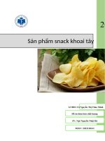 snack khoai tay quy trinh san xuat chi tieu sp GMP SSOP HACCP so sanh ISO HACCP BRC