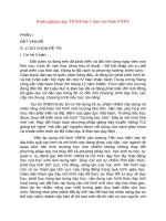 Kinh nghiệm dạy tự nhiên xã hội lớp 3 theo mô hình VNEN 