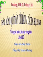 giáo án giáo dục công dân lớp 6 