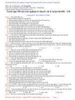 Tuyển tập 789 câu trắc nghiệm lý thuyết vật lý luyện thi đh – cđ 