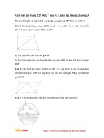 Giải bài tập trang 127 SGK Toán 5: Luyện tập chung chương 3 