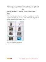 Giải bài tập trang 130, 131 SGK Toán 5: Bảng đơn vị đo thời gian 