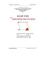 Ghép kênh truyền hình (Luận văn)