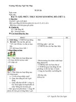 GIAO AN VNEN TOAN LOP 2 TUAN 26 BAI 73 GIO PHUT THUC HANH XEM DONG HO TIET 1