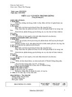 giáo án văn lớp 6 học kì 1 