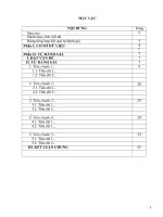 Báo cáo tự đánh giá kiểm định chất lượng giáo dục