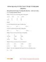 Giải bài tập trang 151 SGK Toán 5: Ôn tập về số thập phân (tiếp theo)