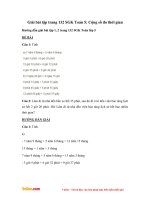 Giải bài tập trang 132 SGK Toán 5: Cộng số đo thời gian 