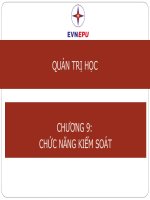 Chuong 9   chuc nang kiem soat