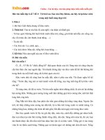 Bài văn mẫu lớp 6 số 7 đề 2: Từ bài Lao Xao của Duy Khán, em hãy tả lại khu vườn trong một buổi sáng đẹp trời