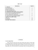 SKKN tiếng việt: Một số biện pháp rèn kỹ năng  nói  trong môn Tiếng Việt  cho học sinh lớp 1 ở trường tiểu học Nga Liên 1