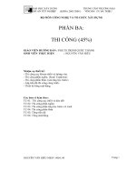 Đồ án thi công cọc khoan nhồi và tường vây tại trung tâm thương mại VINCOM 191 bà triệu