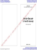 Ôn tập tổng hợp lý thuyết hóa học 2015 quyển 1 lê kiều hưng THPT chuyên lê quý đôn (vũng tàu)