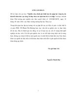 Nghiên cứu, đánh giá thiệt hại do ngập lụt vùng hạ du liên hồ chứa lưu vực sông tà rục theo các kịch bản lũ và vỡ đập 