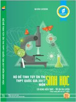 Bộ đề tinh túy ôn thi THPT quốc gia môn sinh học