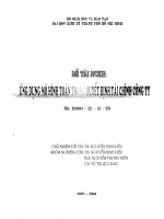 Ứng dụng mô hình toán trong quyết định tài chính công ty 