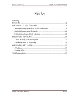 Đề tài Đo tốc độ động cơ dùng 8051