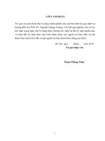 Đề xuất giải pháp nâng cao chất lượng thẩm định dự án đầu tư xây dựng công trình thủy lợi tại sở nông nghiệp và phát triển nông thôn tỉnh hưng yên 