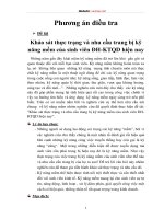 Đề tài Khảo sát thực trạng và nhu cầu trang bị kỹ năng mềm của sinh viên Đại học Kinh tế Quốc dân hiện nay