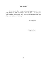 Đề xuất mô hình quản lý dự án theo tiêu chuẩn TCVN ISO 9001   2008 cho ban quản lý dự án nông nghiệp và phát triển nông thôn vĩnh phúc 