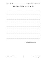 báo cáo điện tử viễn thông  mạng lan máy tính