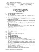 Đề cương khảo sát thiết kế cầu bước lập dự án đầu tư