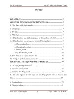 Đề tài Thiết kế hệ thống phanh trên cơ sở xe Toyota Zace GL 1.8 (phần dẫn động phanh)